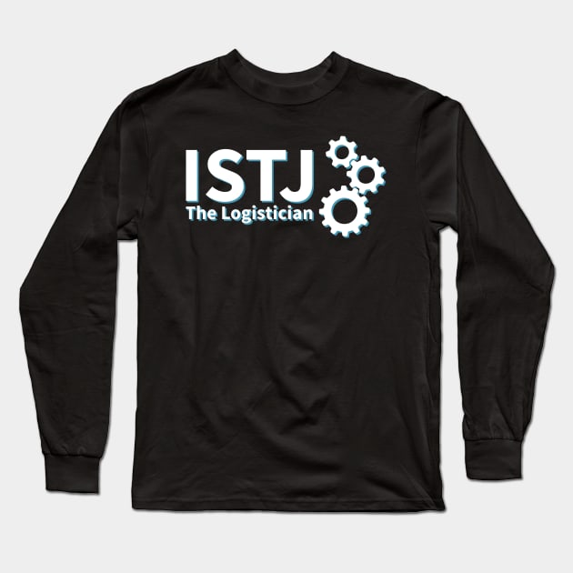 ISTJ The Logistician MBTI types 9D Myers Briggs personality gift with icon Long Sleeve T-Shirt by FOGSJ